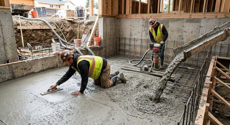 Basement Concrete Installation in Richboro, PA
