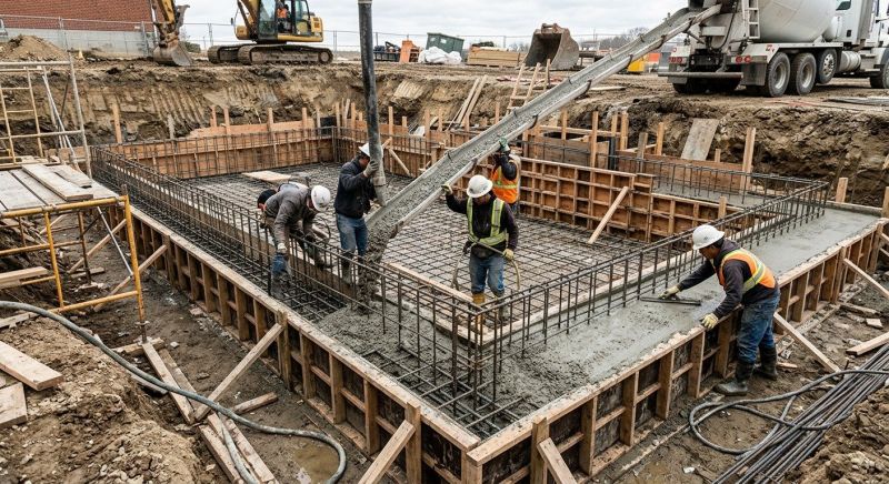 Basement Concrete Installation in South Amboy, NJ