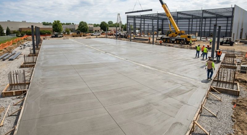Commercial Slab Construction in Flemington, NJ