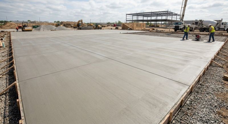 Commercial Slab Installation in Monroe Township, NJ