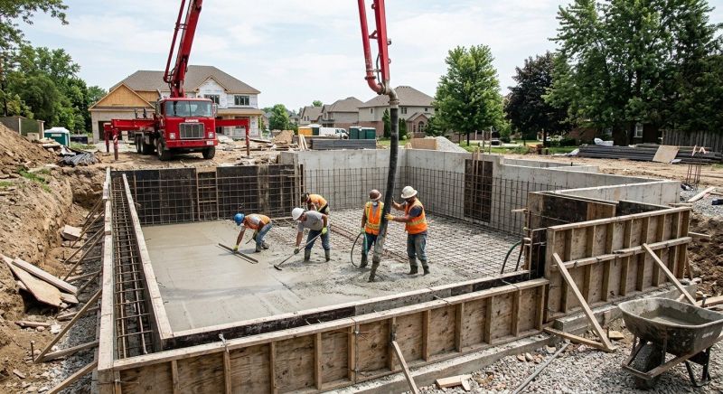 Concrete Basement Pouring in Mercer County, NJ