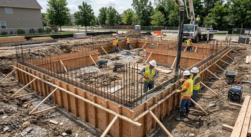 Concrete Installation project example
